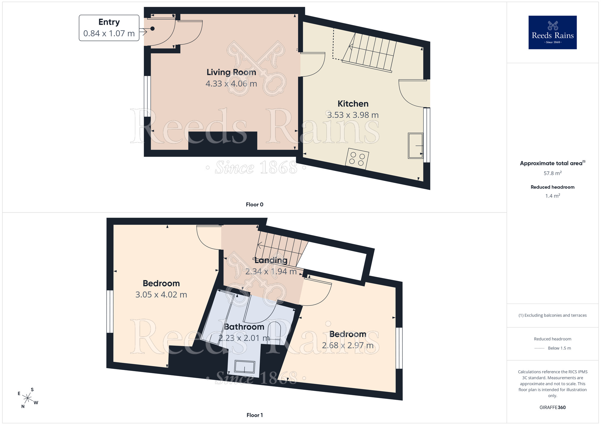 Floorplan of 2 bedroom Mid Terrace House for sale, Ashton Road, Hyde, Greater Manchester, SK14