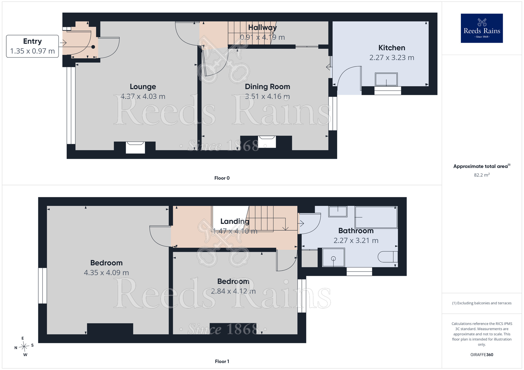 Floorplan of 2 bedroom Mid Terrace House for sale, Ashton Road, Droylsden, Greater Manchester, M43