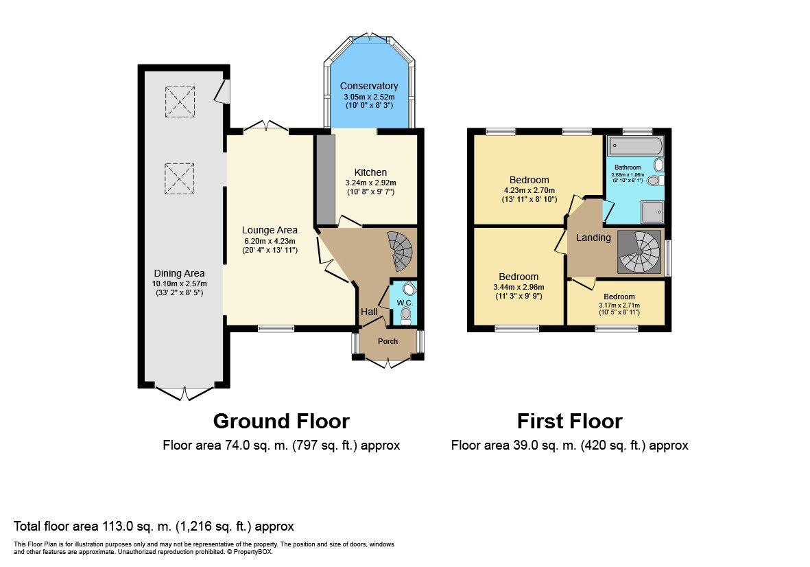 Floorplan of 3 bedroom Detached House for sale, Carswell Close, Essex, IG4
