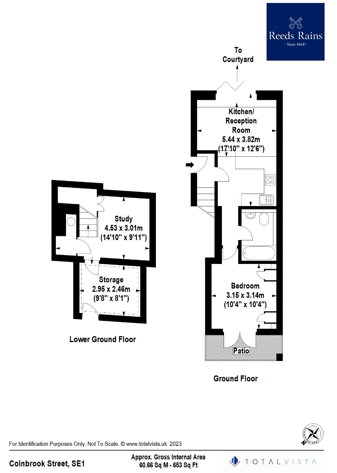 Floorplan of 1 bedroom Flat to rent, Colnbrook Street, London, SE1