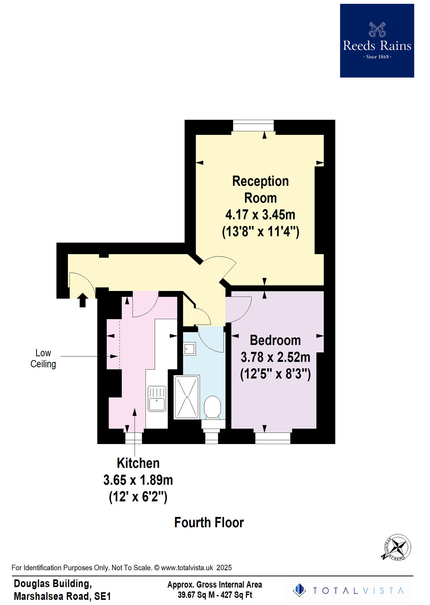 Floorplan of 1 bedroom  Flat for sale, Marshalsea Road, London, SE1