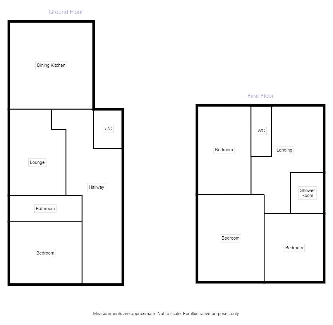 Floorplan of 1 bedroom  Room to rent, Shelley Road, Ashton-on-Ribble, Lancashire, PR2