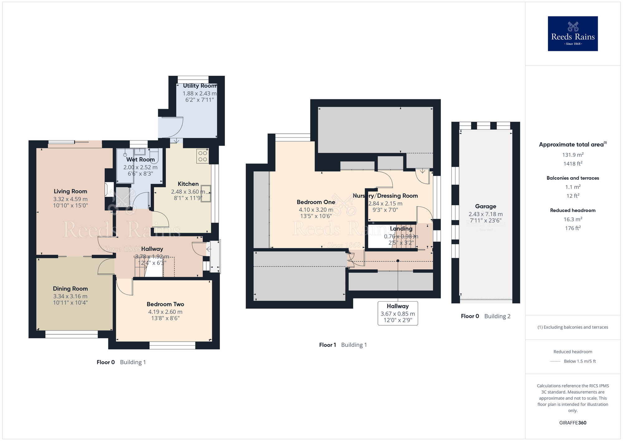 Floorplan of 3 bedroom Semi Detached House for sale, Hall Lane, Leyland, Lancashire, PR25