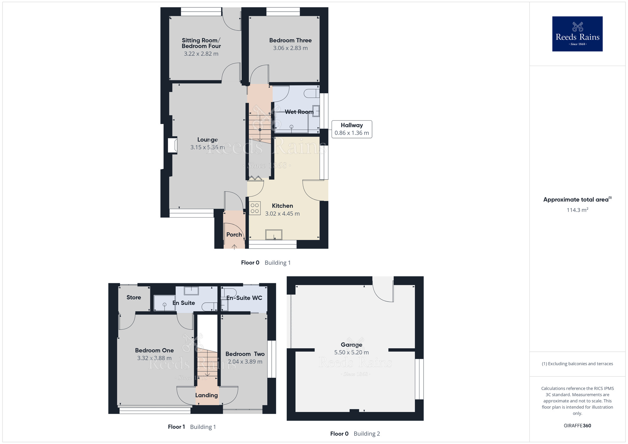 Floorplan of 4 bedroom Semi Detached House for sale, West Paddock, Leyland, Lancashire, PR25