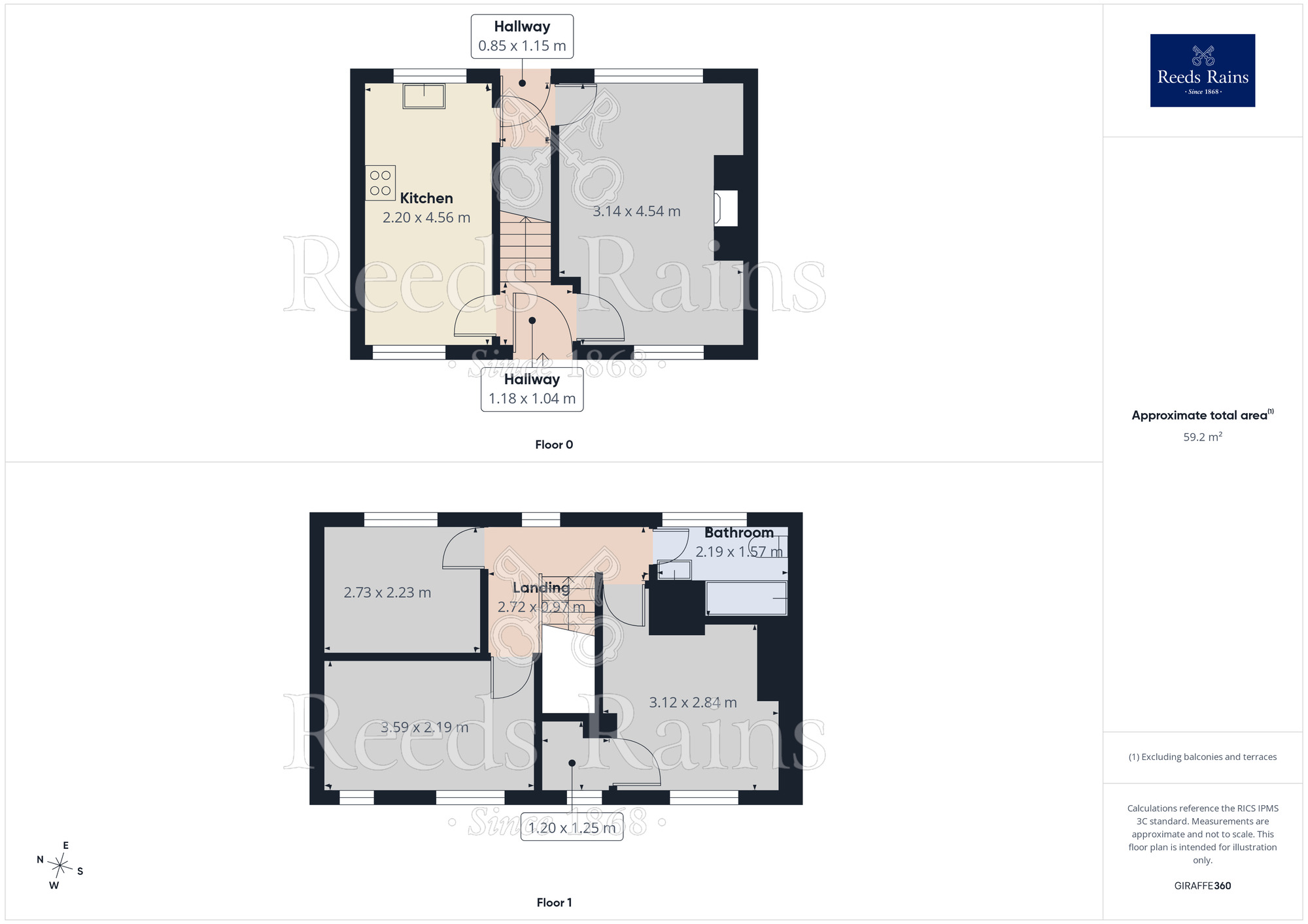 Floorplan of 3 bedroom Mid Terrace House to rent, Lytham Road, Southport, Merseyside, PR9