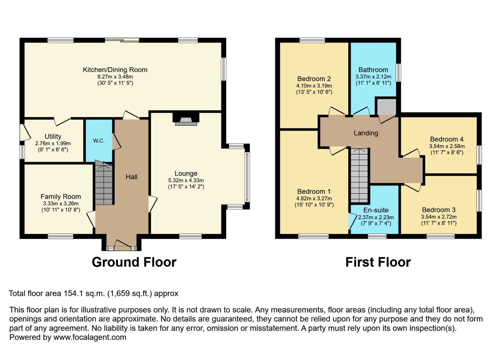 Floorplan of 4 bedroom Detached House for sale, Ballymullan Manor, Lisburn, Co Down, BT27