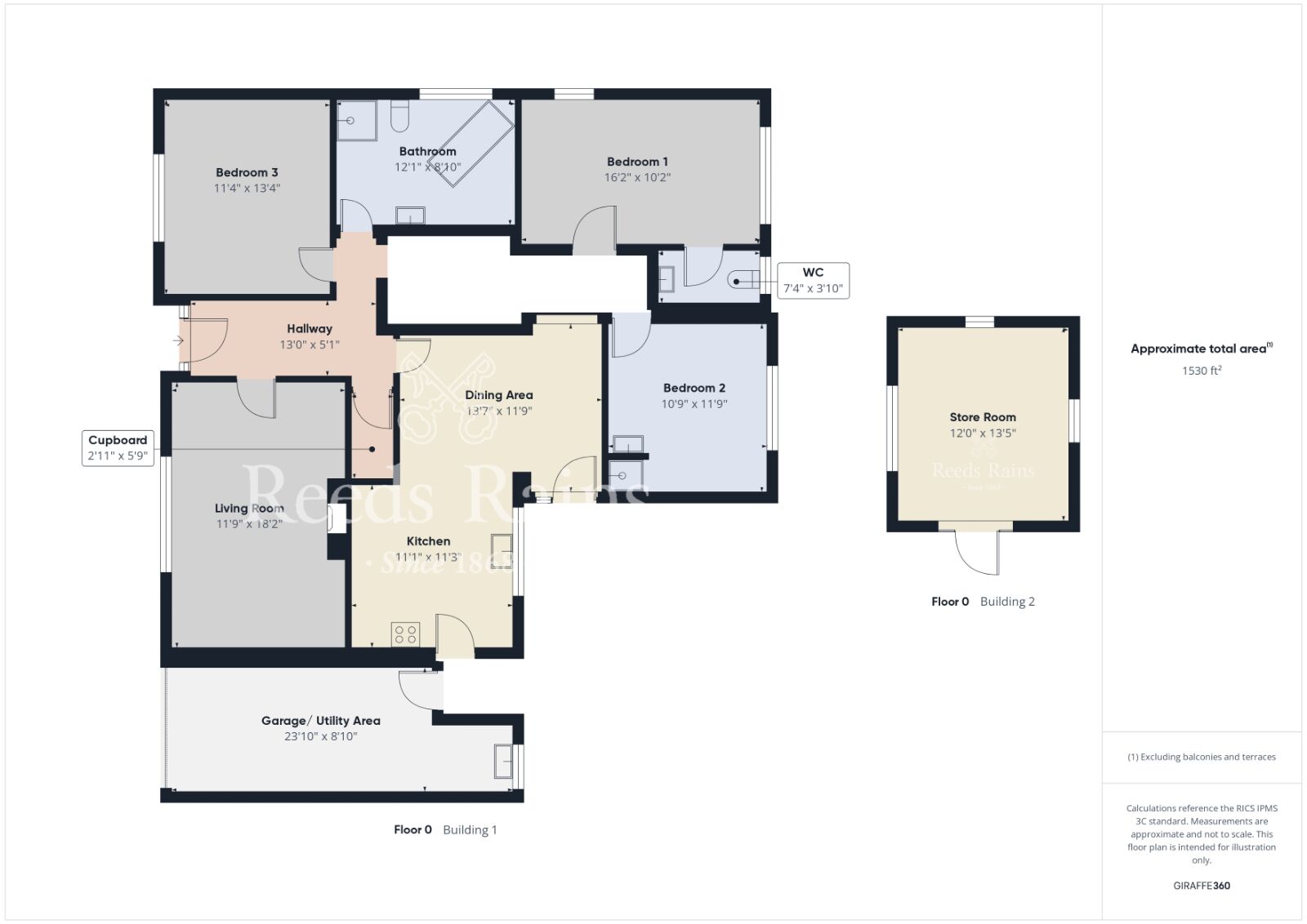 Floorplan of 3 bedroom Detached Bungalow for sale, Kesh Road, Maze, Lisburn, County Down, BT27