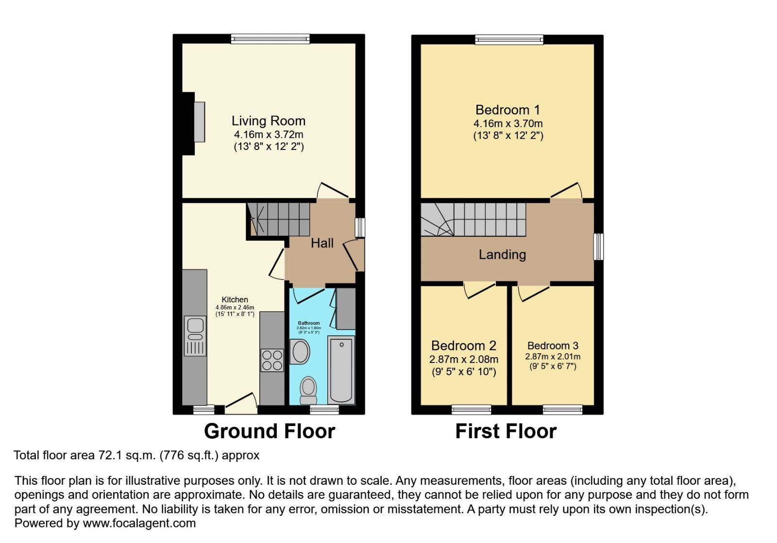 Floorplan of 3 bedroom Semi Detached House for sale, Sandymount Close, Lisburn, County Down, BT27