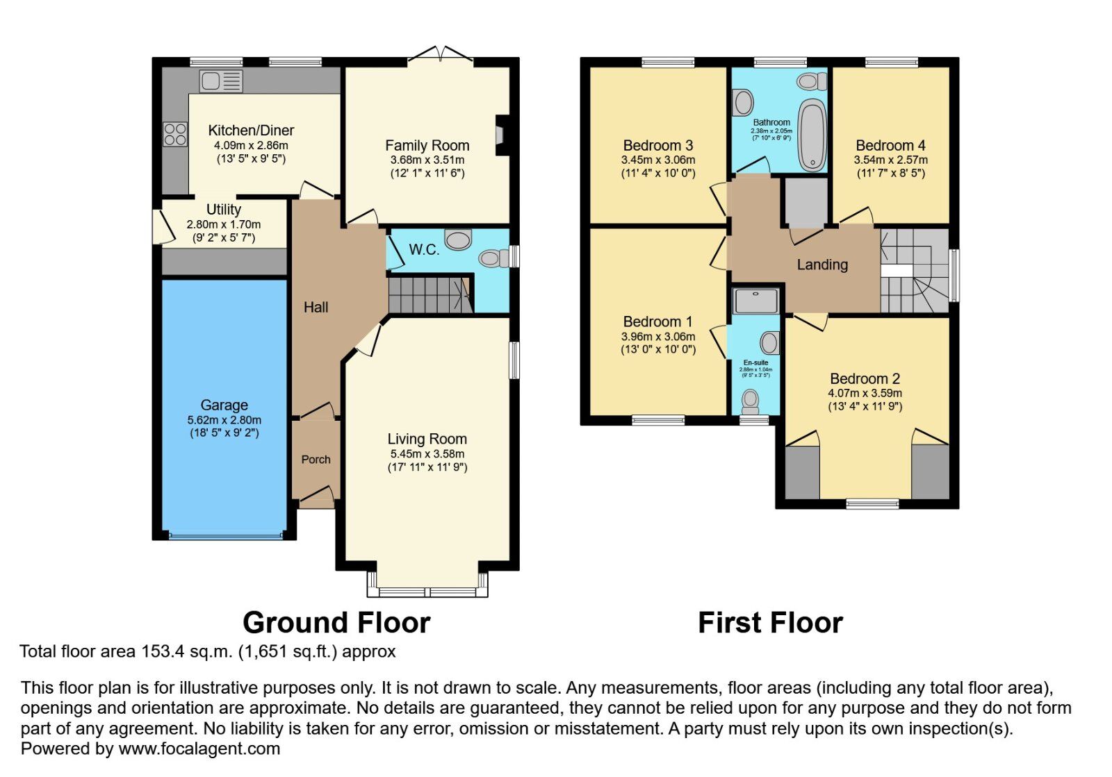 Floorplan of 4 bedroom Detached House for sale, Kirkwoods Park, Lisburn, County Down, BT28