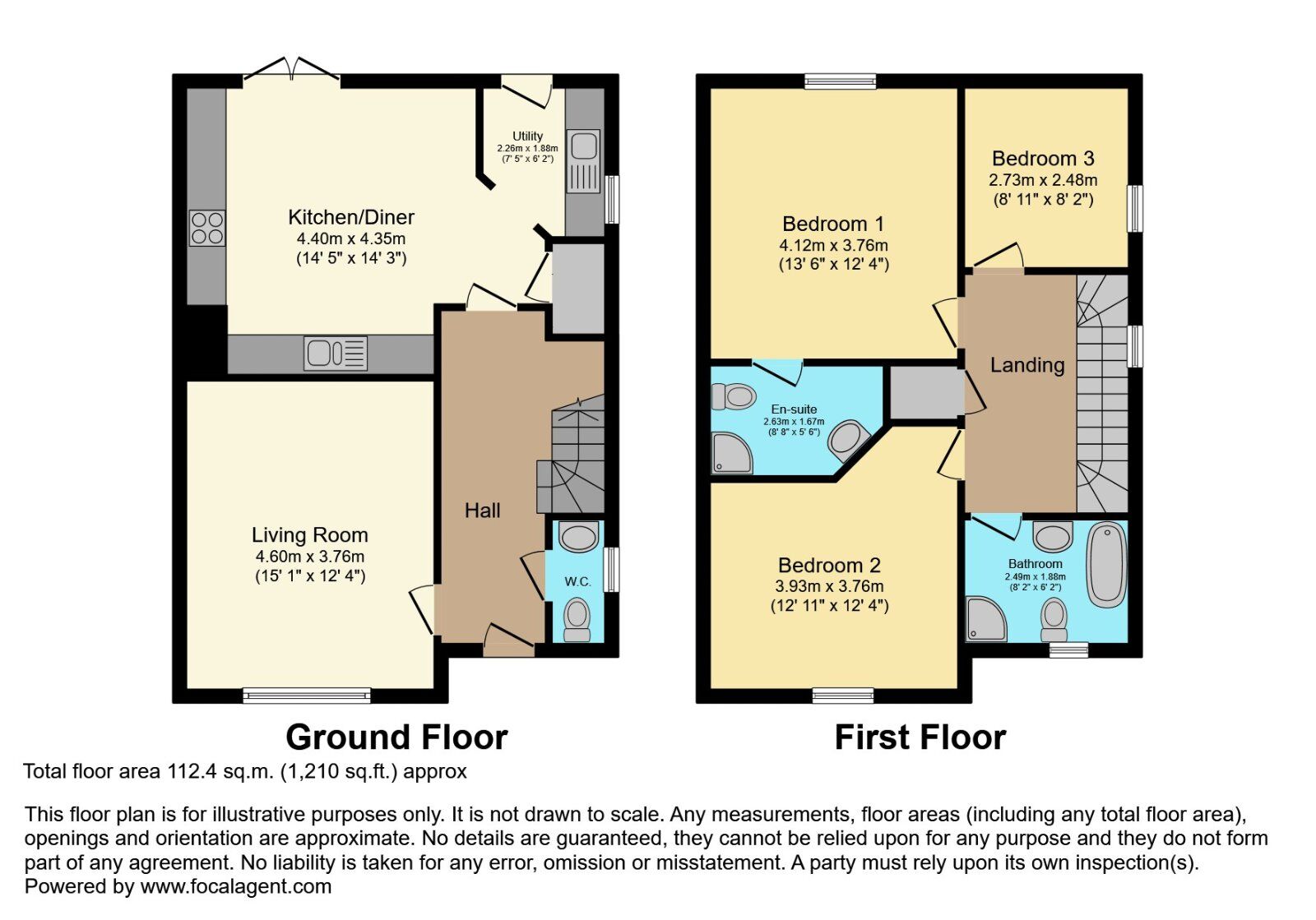 Floorplan of 3 bedroom Detached House for sale, Shelling Mews, Lisburn, County Down, BT27