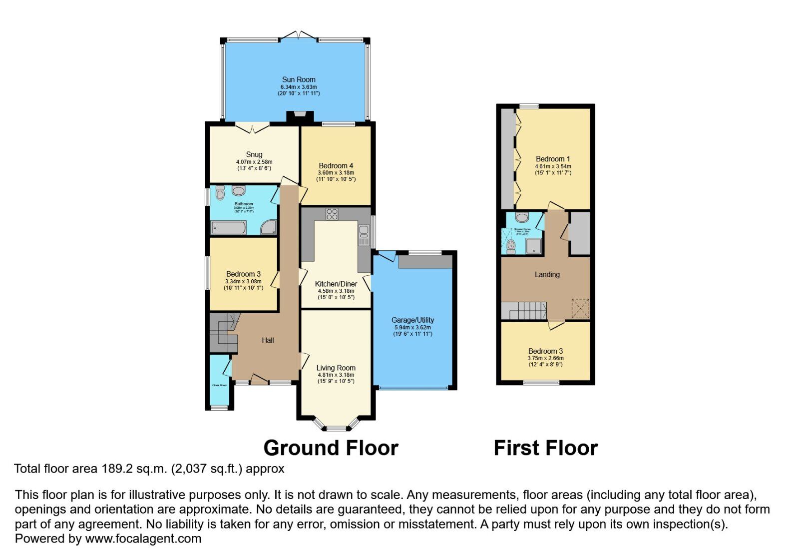 Floorplan of 4 bedroom Detached House for sale, Ashcroft Way, Ballinderry Lower, County Down, BT28
