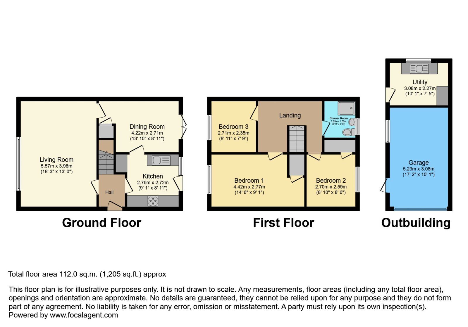 Floorplan of 3 bedroom Semi Detached House for sale, Cairnmore Park, Lisburn, County Down, BT28