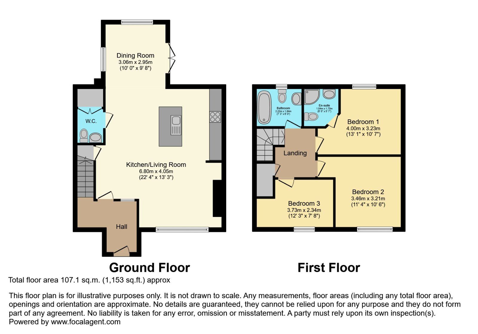 Floorplan of 3 bedroom Semi Detached House for sale, Fairfields Glen, Lisburn, County Down, BT28