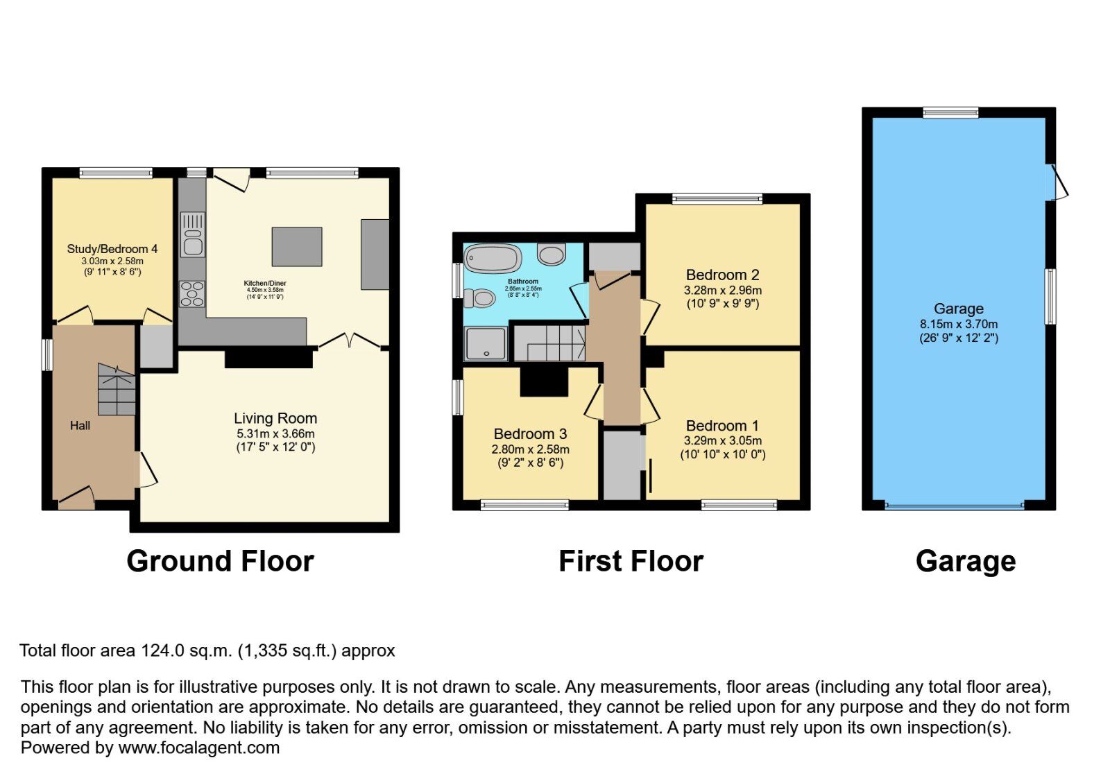 Floorplan of 3 bedroom Semi Detached House for sale, Plantation Avenue, Lisburn, County Down, BT27