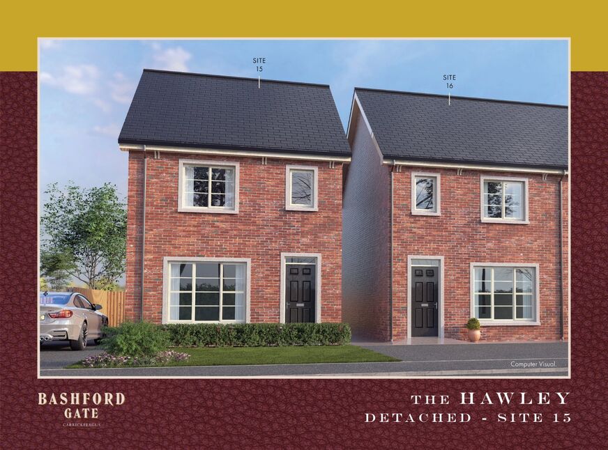 Main image of 3 bedroom Detached House for sale, Bashford Gate, Carrickfergus, BT38