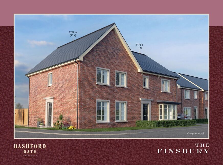 Main image of 3 bedroom Semi Detached House for sale, Bashford Gate, Carrickfergus, BT38