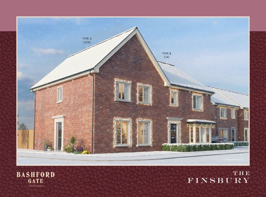 Main image of 3 bedroom Semi Detached House for sale, Bashford Gate, Carrickfergus, BT38