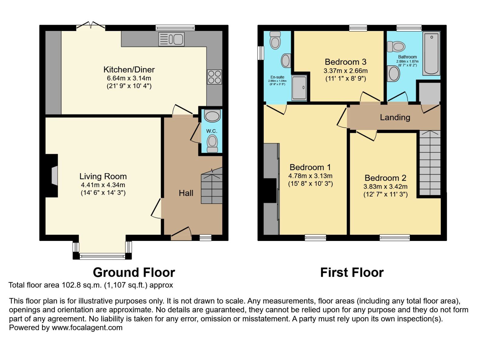 Floorplan of 3 bedroom Semi Detached House for sale, Causeway Lodge, Lisburn, County Down, BT28