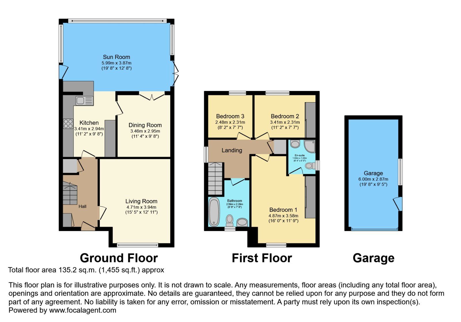 Floorplan of 3 bedroom Detached House for sale, Rosewood Glen, Lisburn, County Antrim, BT28
