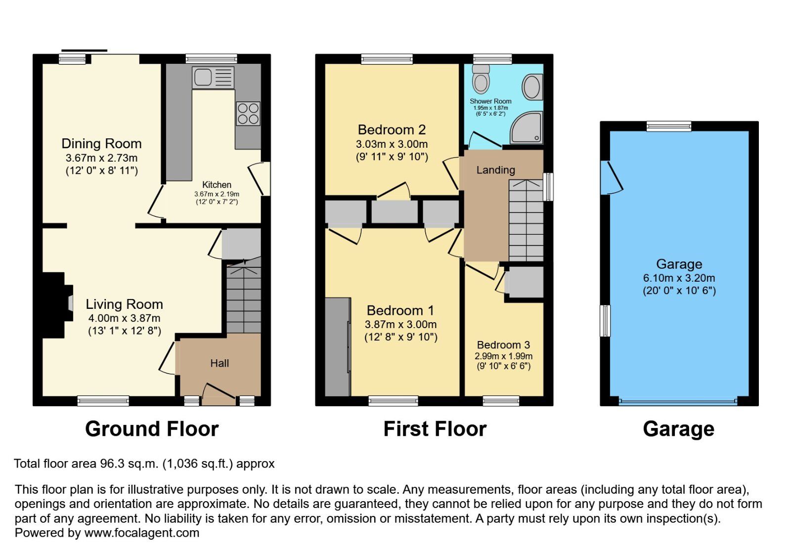 Floorplan of 3 bedroom Semi Detached House for sale, Greenburn Way, Lisburn, County Down, BT27
