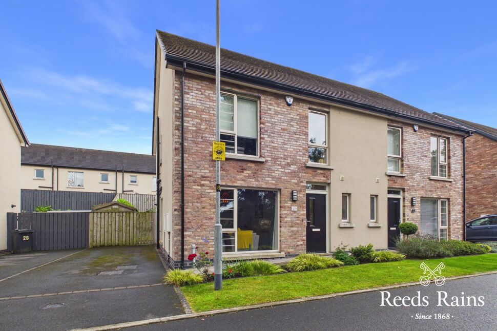 Main image of 3 bedroom Semi Detached House for sale, Woodbrook Walk, Lisburn, County Antrim, BT28