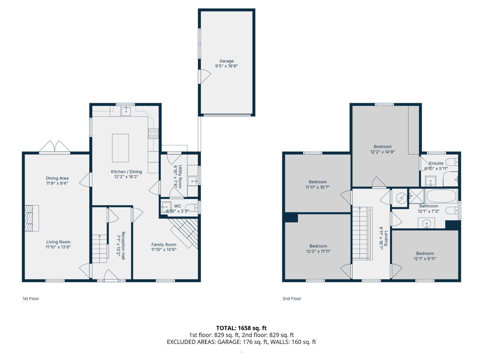 Floorplan of 4 bedroom Detached House for sale, Breton Park, Lisburn, County Antrim, BT28