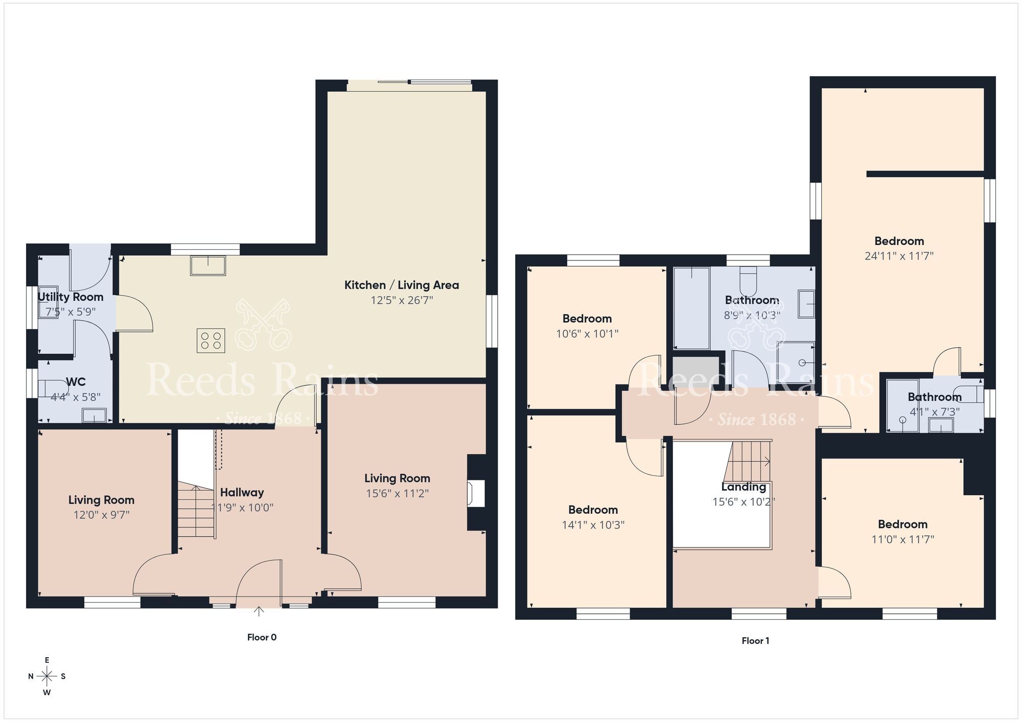 Floorplan of 4 bedroom Detached House to rent, Breton Park, Lisburn, BT28