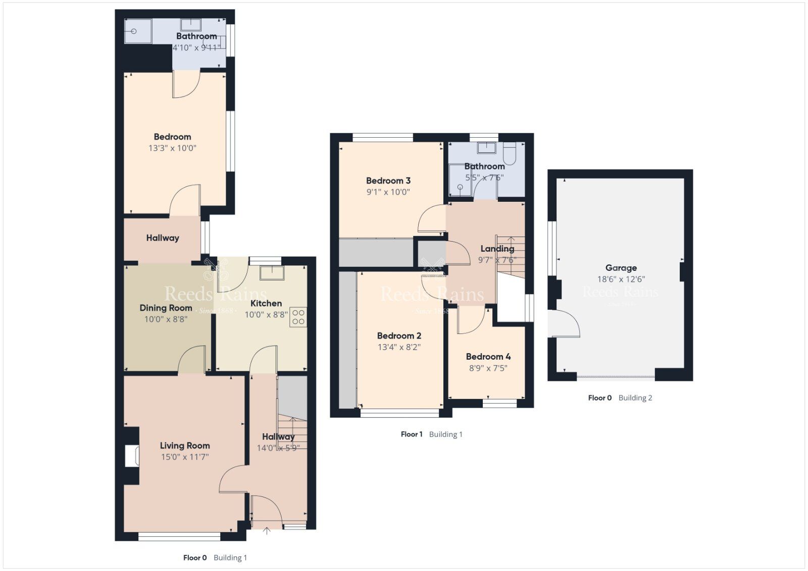 Floorplan of 4 bedroom Semi Detached House for sale, Hermitage, Hillsborough, County Down, BT26