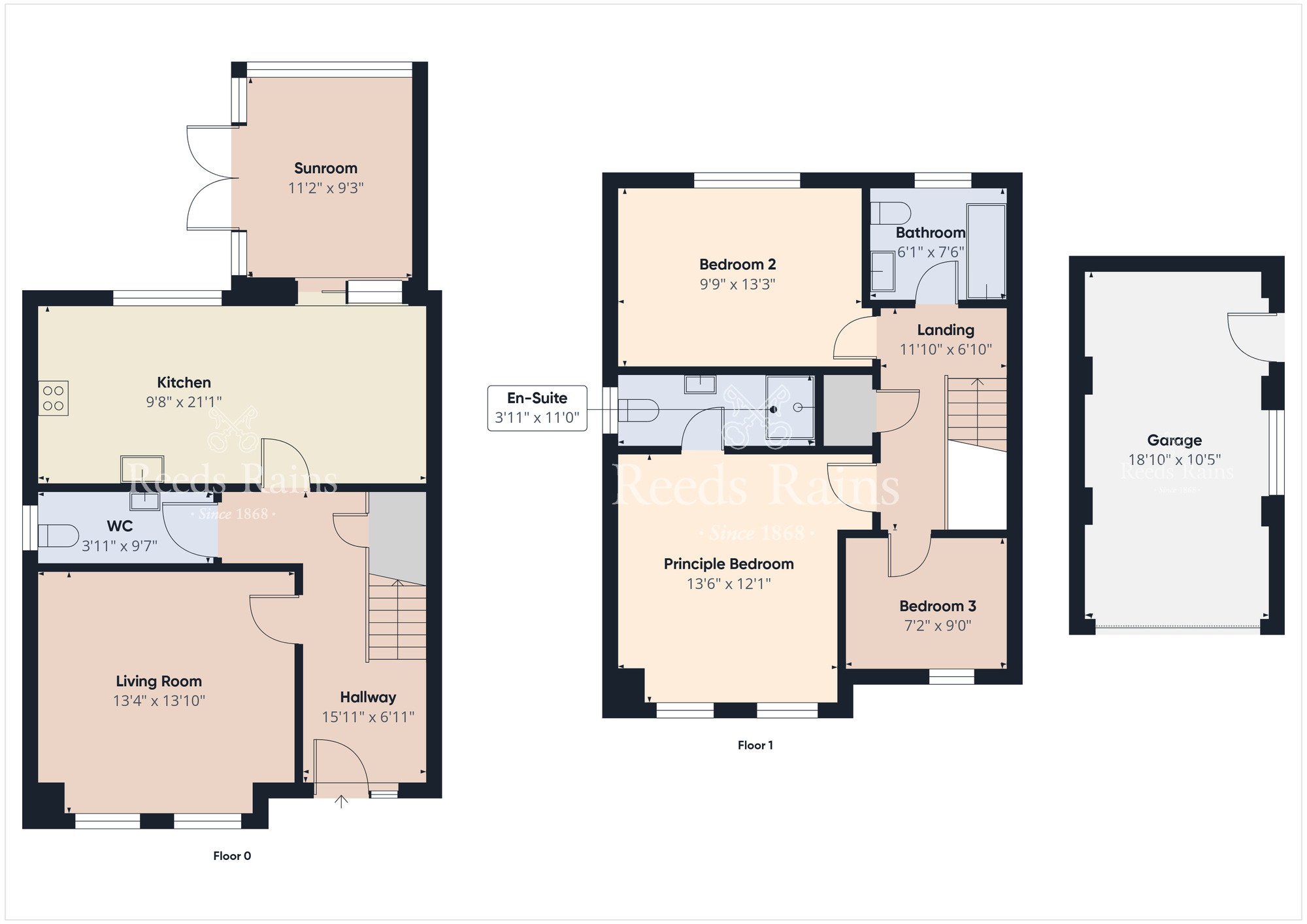 Floorplan of 3 bedroom Semi Detached House for sale, Mornington Avenue, Lisburn, County Antrim, BT28