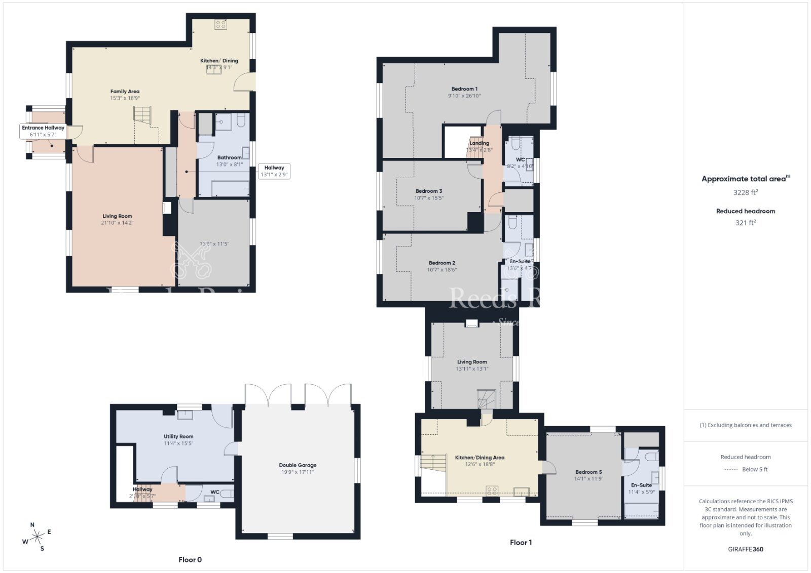 Floorplan of 5 bedroom Detached House for sale, Crumlin Road, Ballinderry Upper, County Antrim, BT28
