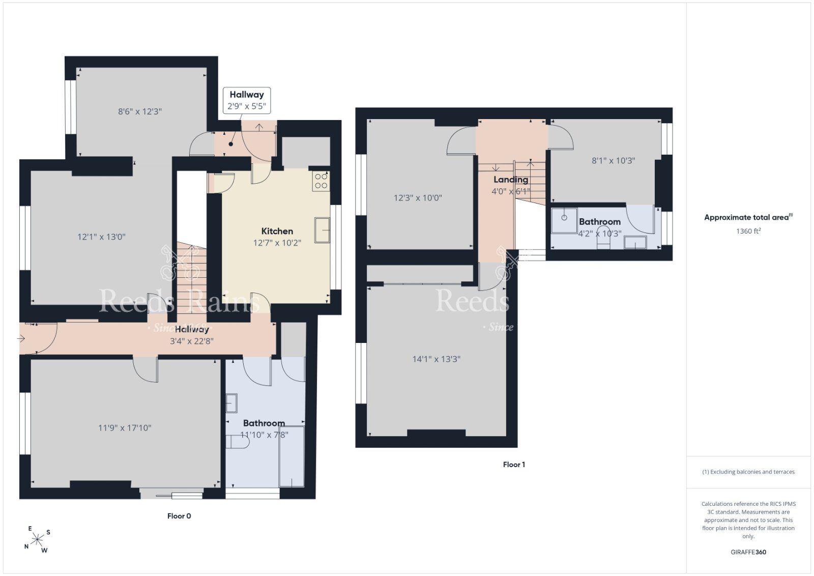 Floorplan of 3 bedroom Detached House to rent, Millvale Road, Hillsborough, County Down, BT26