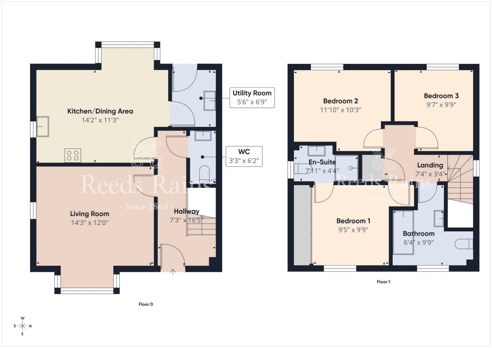 Floorplan of 3 bedroom Detached House for sale, Ayrshire Avenue, Lisburn, County Antrim, BT28