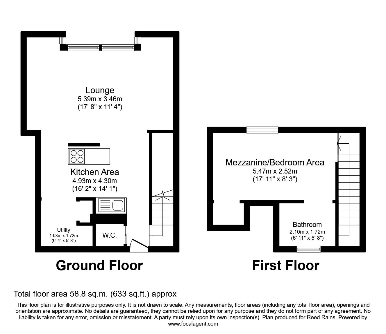 Floorplan of 1 bedroom Flat to rent, The Collegiate, 20 Shaw Street, Merseyside, L6