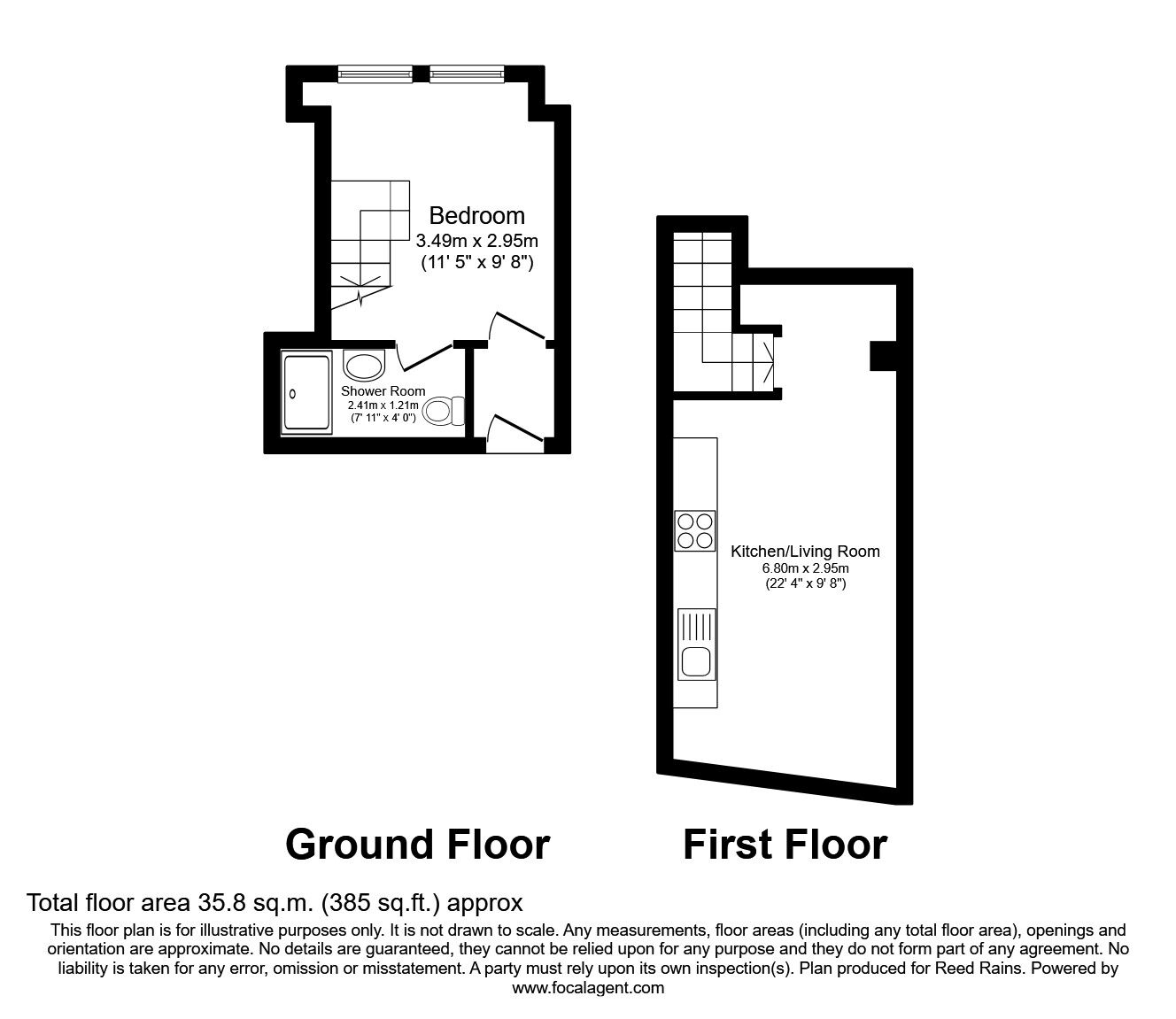 Floorplan of 1 bedroom  Flat to rent, Produce Exchange Building, 8 Victoria Street, Liverpool, L2