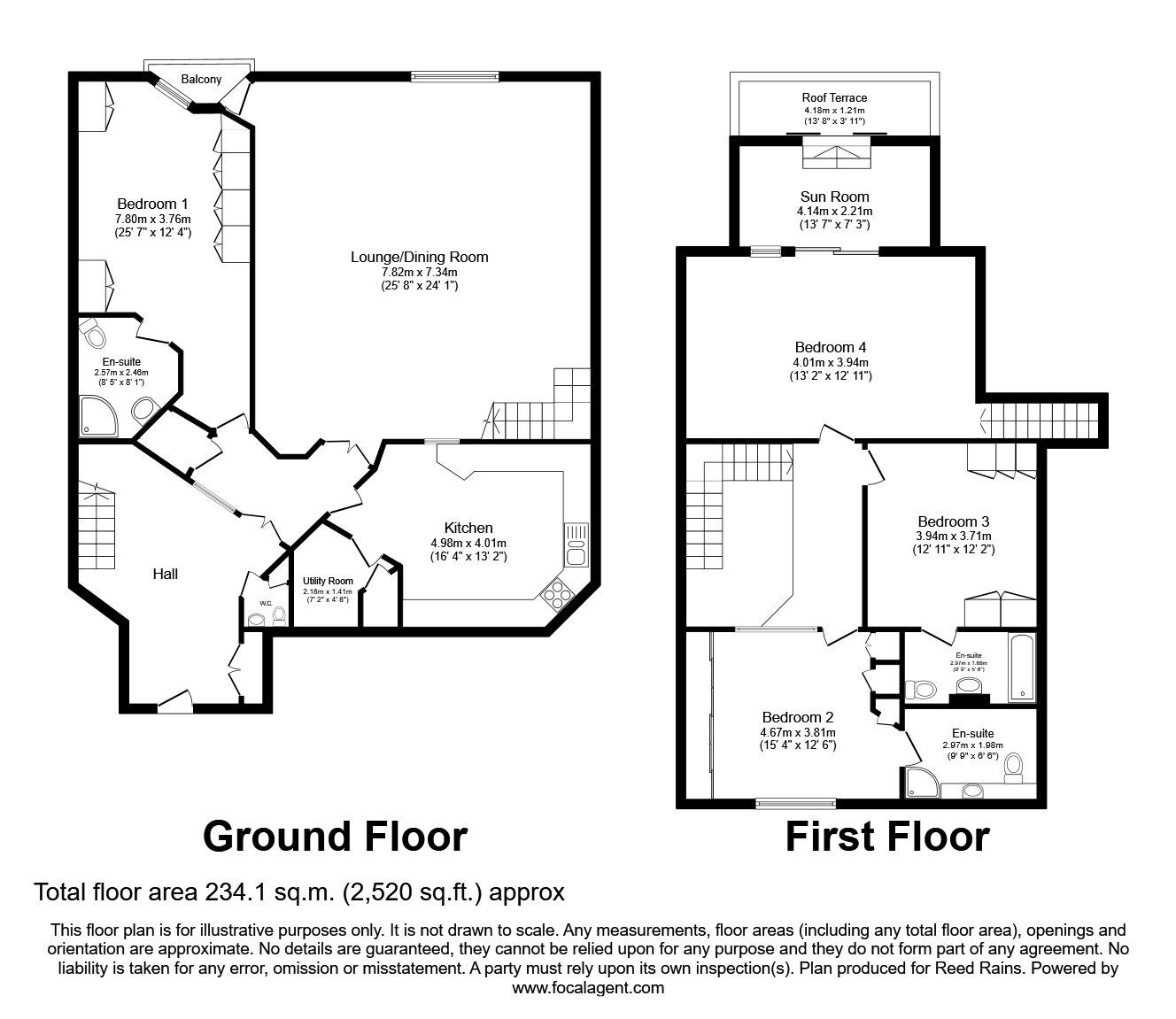 Floorplan of 3 bedroom  Flat for sale, The Colonnades, Albert Dock, Merseyside, L3