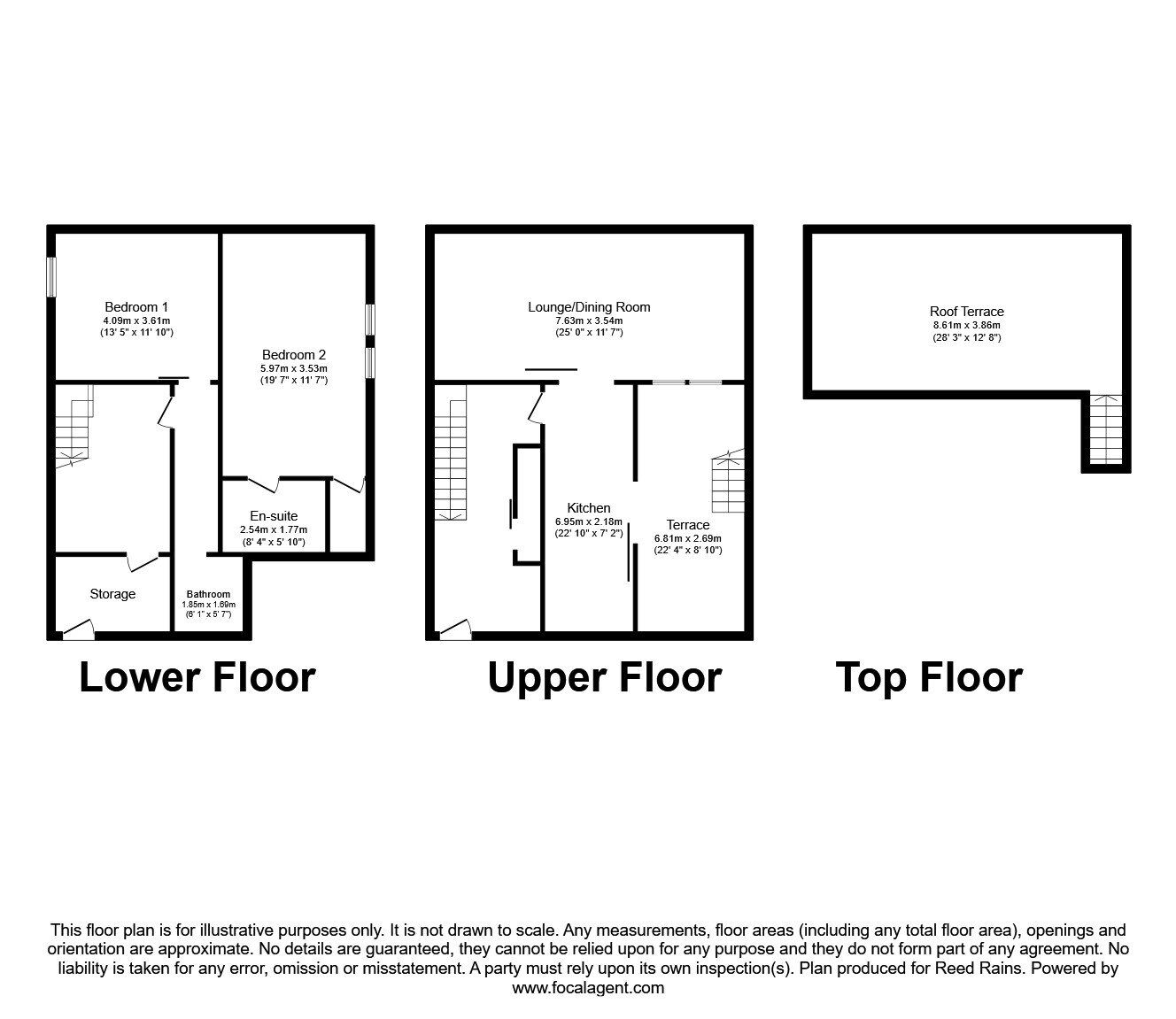 Floorplan of 2 bedroom  Flat for sale, Shaw Street, Liverpool, Merseyside, L6