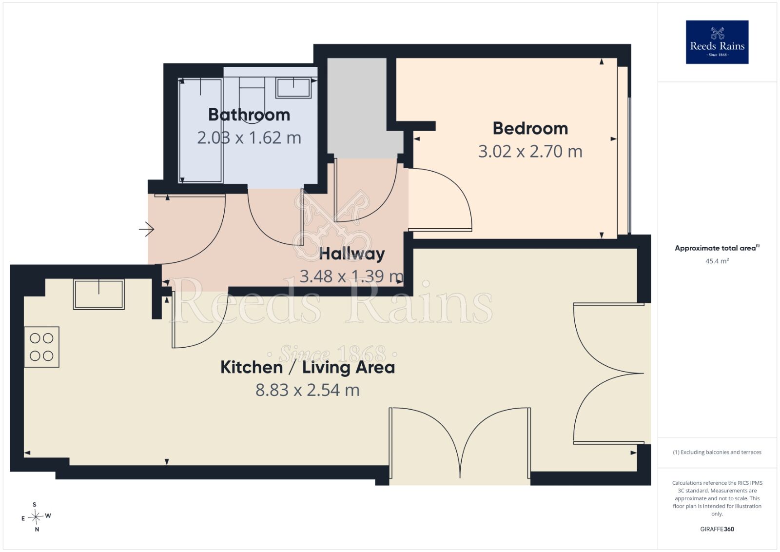 Floorplan of 1 bedroom Flat to rent, Great Homer Street, Liverpool, Merseyside, L5
