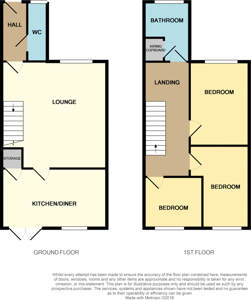Floorplan of 3 bedroom Semi Detached House for sale, Carr Close, Liverpool, Merseyside, L11