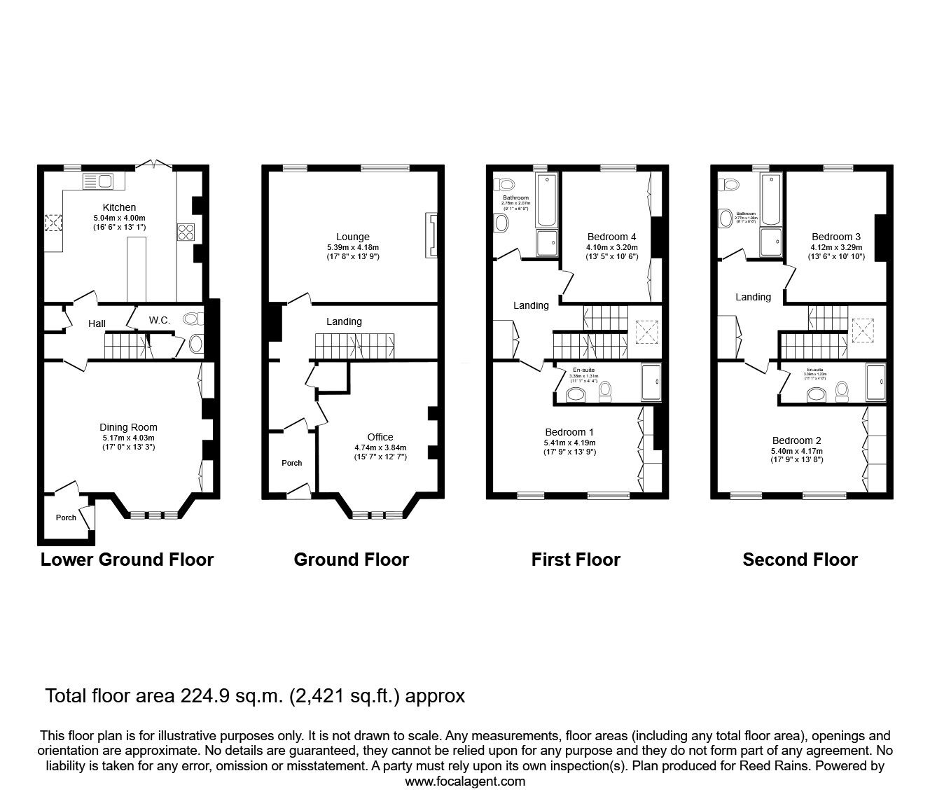 4 bedroom Mid Terrace House for sale, Falkner Street, Liverpool, L8 £