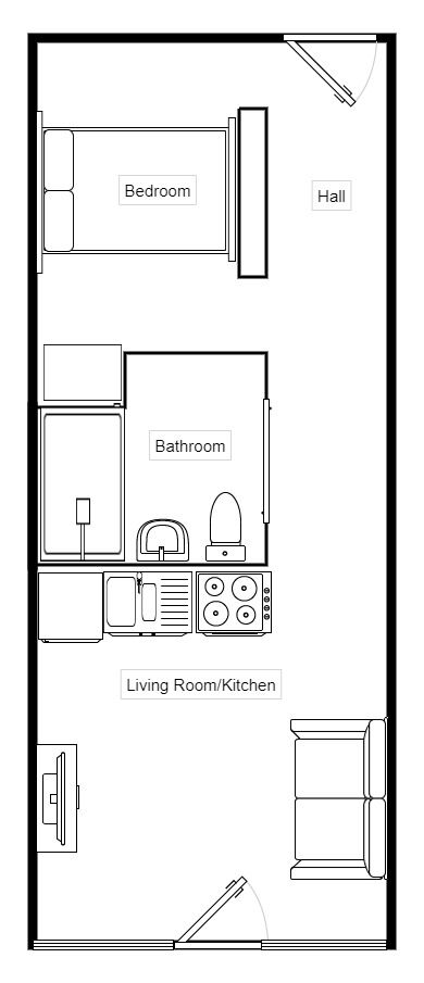 Floorplan of  Flat for sale, Simpson Street, Liverpool, Merseyside, L1
