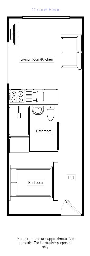 Floorplan of  Flat for sale, Simpson Street, Liverpool, Merseyside, L1