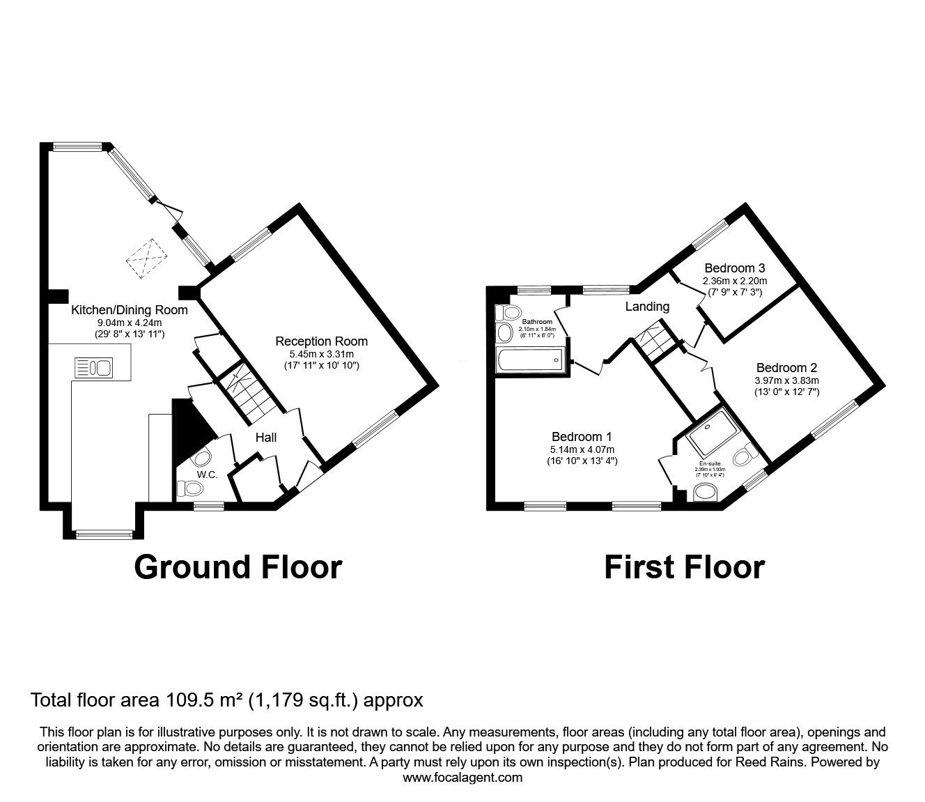 Floorplan of 3 bedroom Detached House for sale, Deanland Drive, Liverpool, Merseyside, L24