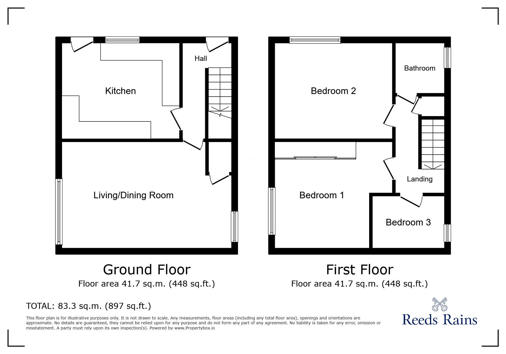 Floorplan of 3 bedroom Semi Detached House for sale, Muirhead Avenue East, Liverpool, Merseyside, L11