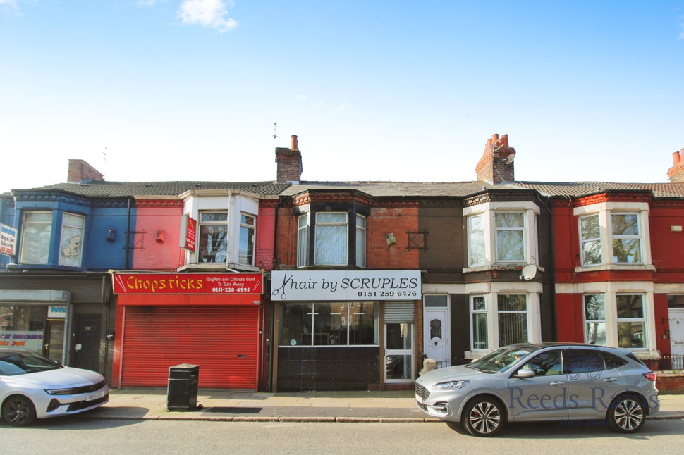 Main image of 1 bedroom Mid Terrace House for sale, Lisburn Lane, Liverpool, Merseyside, L13