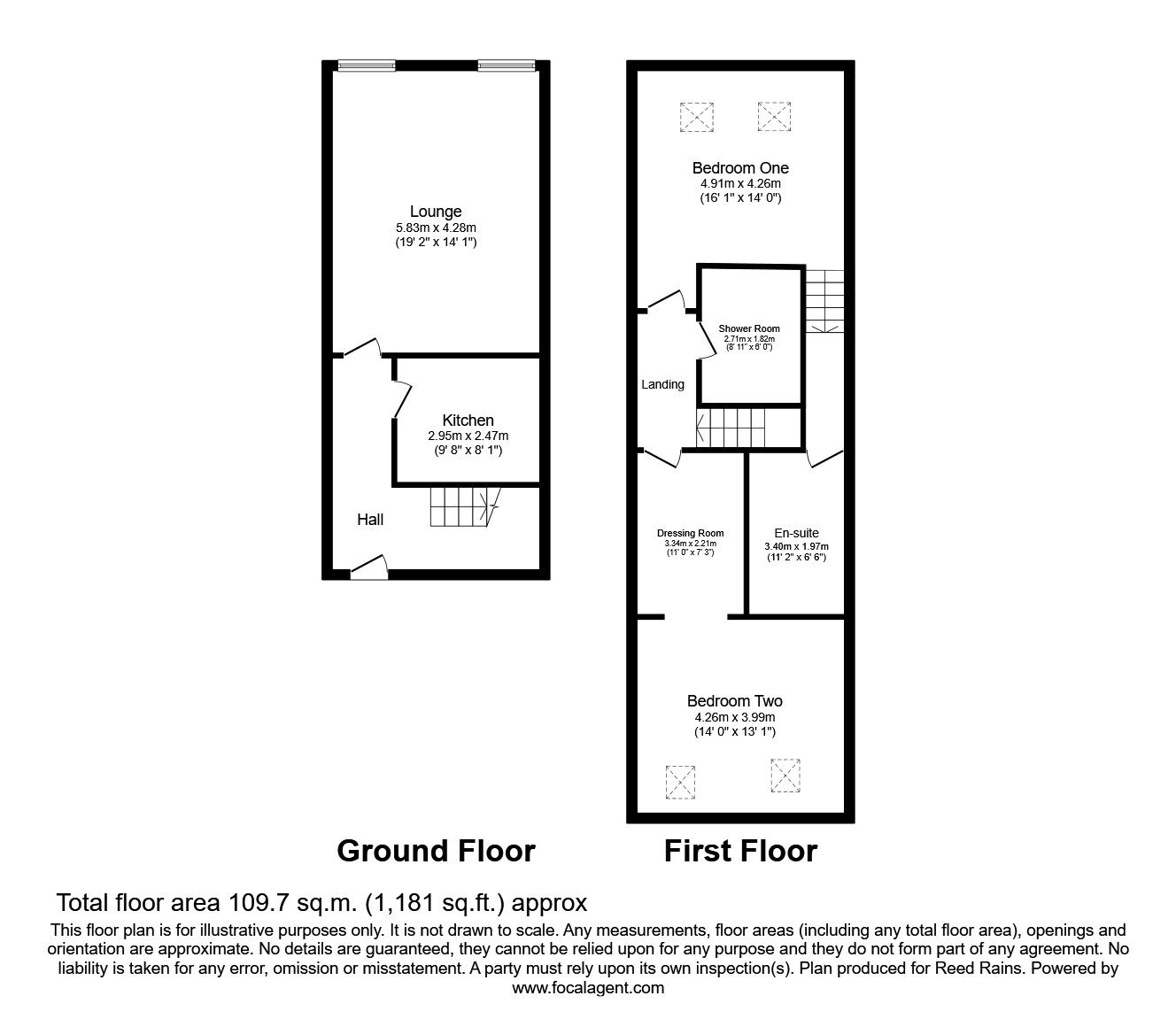Floorplan of 2 bedroom  Flat to rent, Waterloo Road, Liverpool, Merseyside, L3