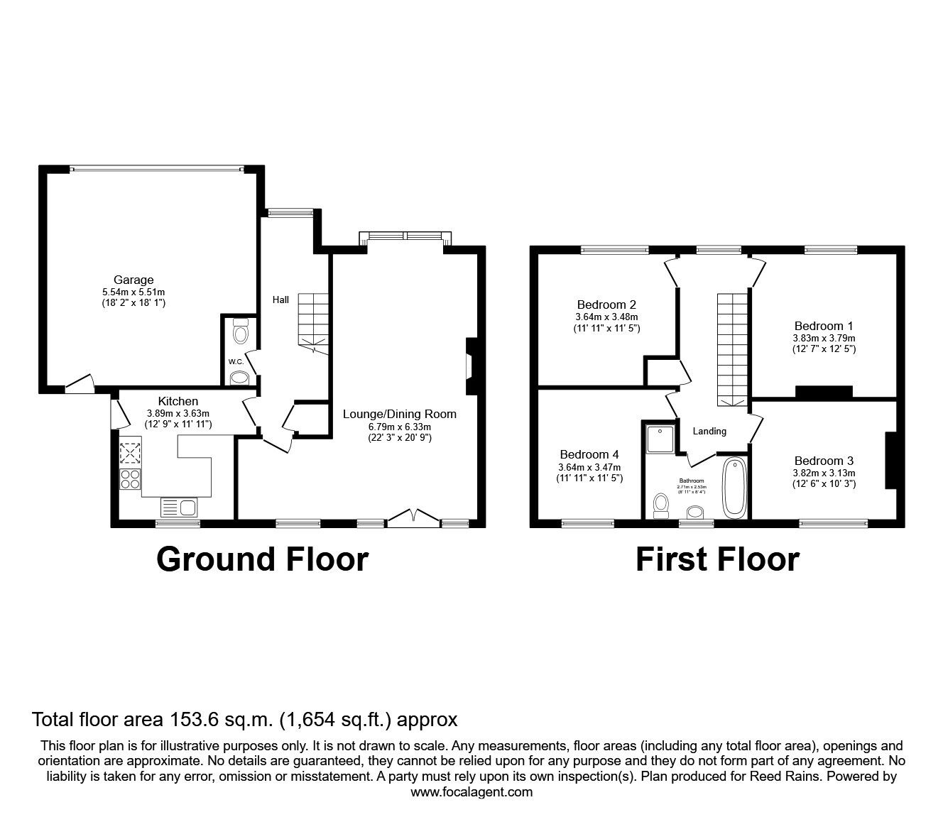 Floorplan of 4 bedroom Detached House for sale, The Meander, Liverpool, Merseyside, L12