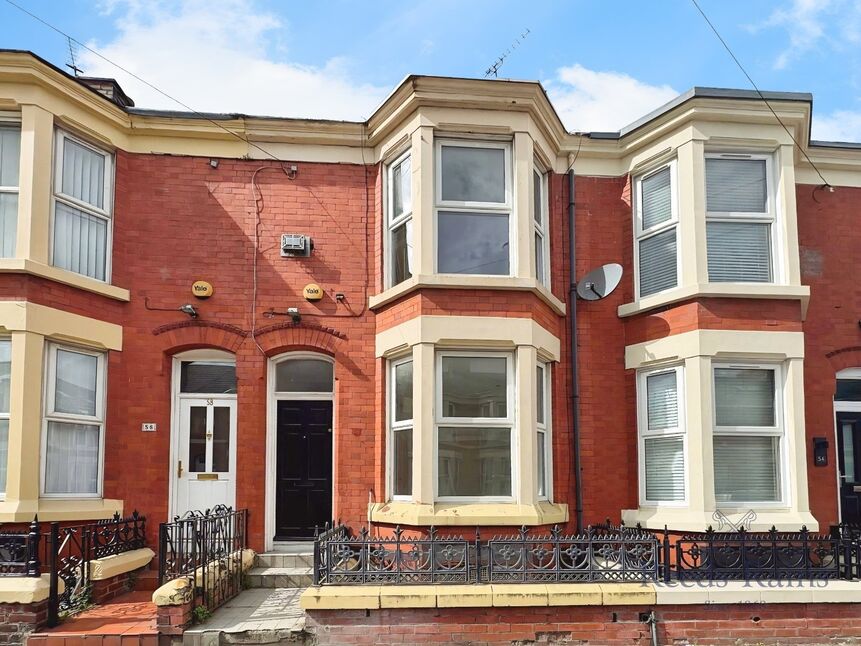 Main image of 3 bedroom Mid Terrace House to rent, Adelaide Road, Kensington, Merseyside, L7