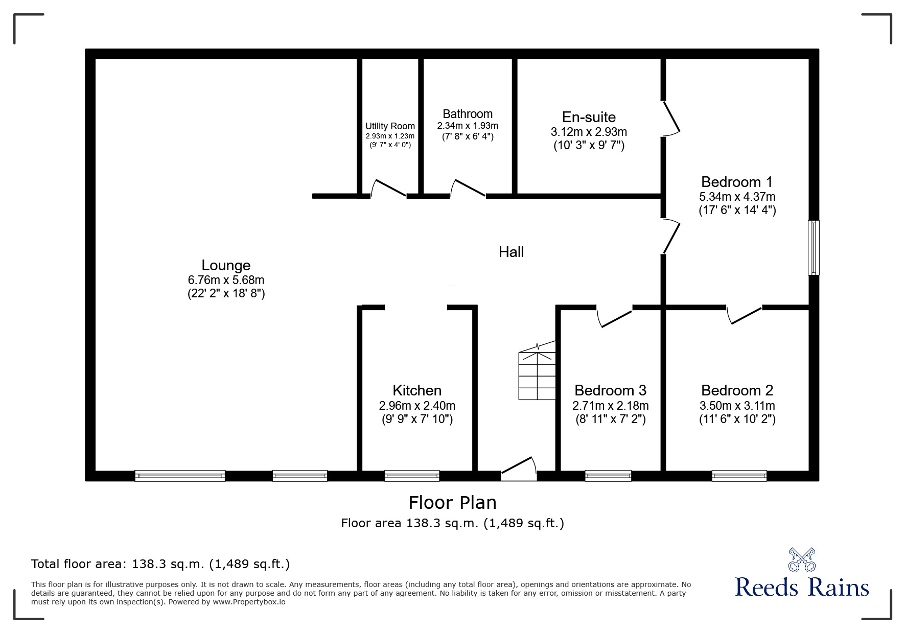 Floorplan of 3 bedroom  Flat to rent, Wapping Quay, Liverpool, Merseyside, L3
