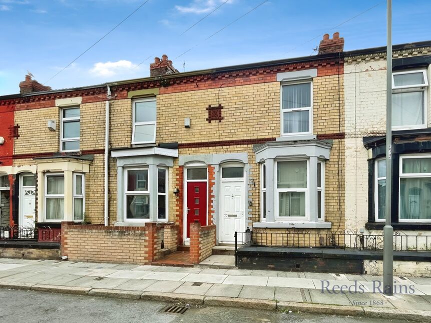 Main image of 2 bedroom Mid Terrace House for sale, Sutcliffe Street, Liverpool, Merseyside, L6
