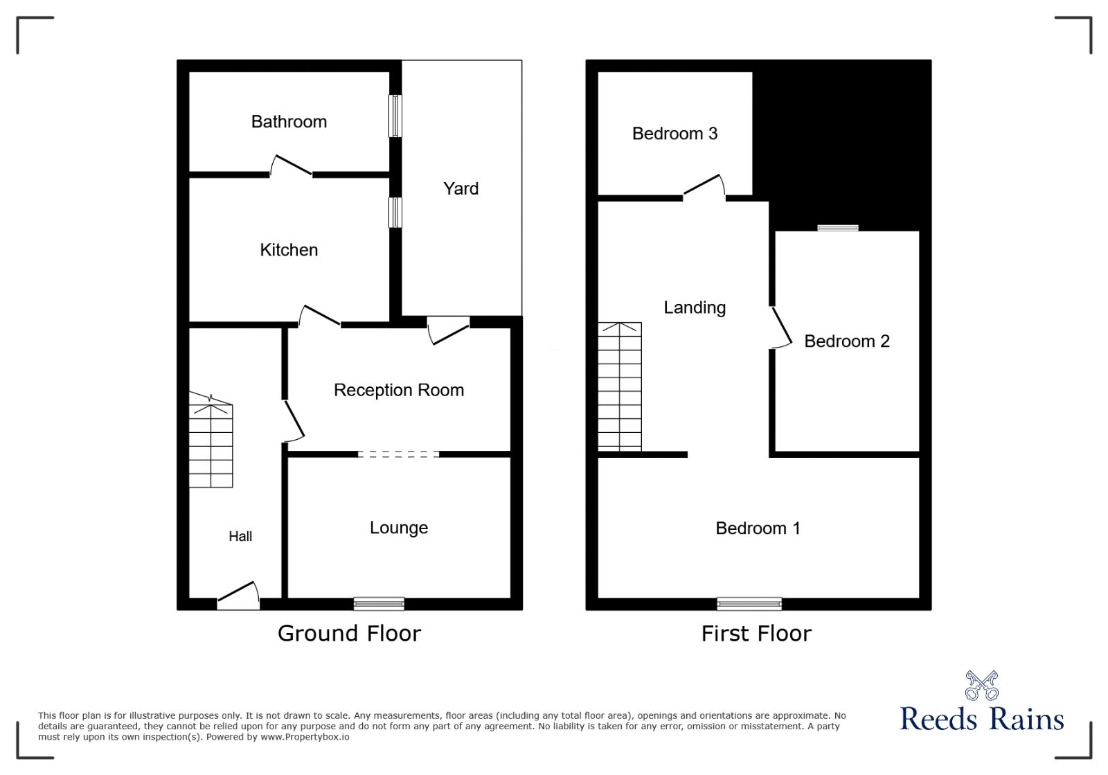 Floorplan of 3 bedroom Mid Terrace House to rent, Needham Road, Liverpool, Merseyside, L7